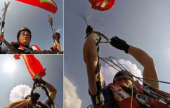 ΝΕΑ ΕΙΔΗΣΕΙΣ (Παρακολουθήστε την στιγμή που αλεξίπτωτο μπλέκεται στα 6500 πόδια στον αέρα (ΒΙΝΤΕΟ))